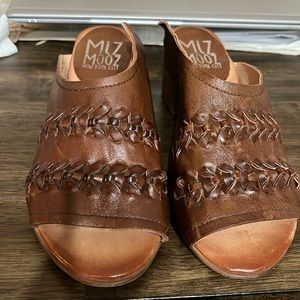 Miz Mooz leather slides